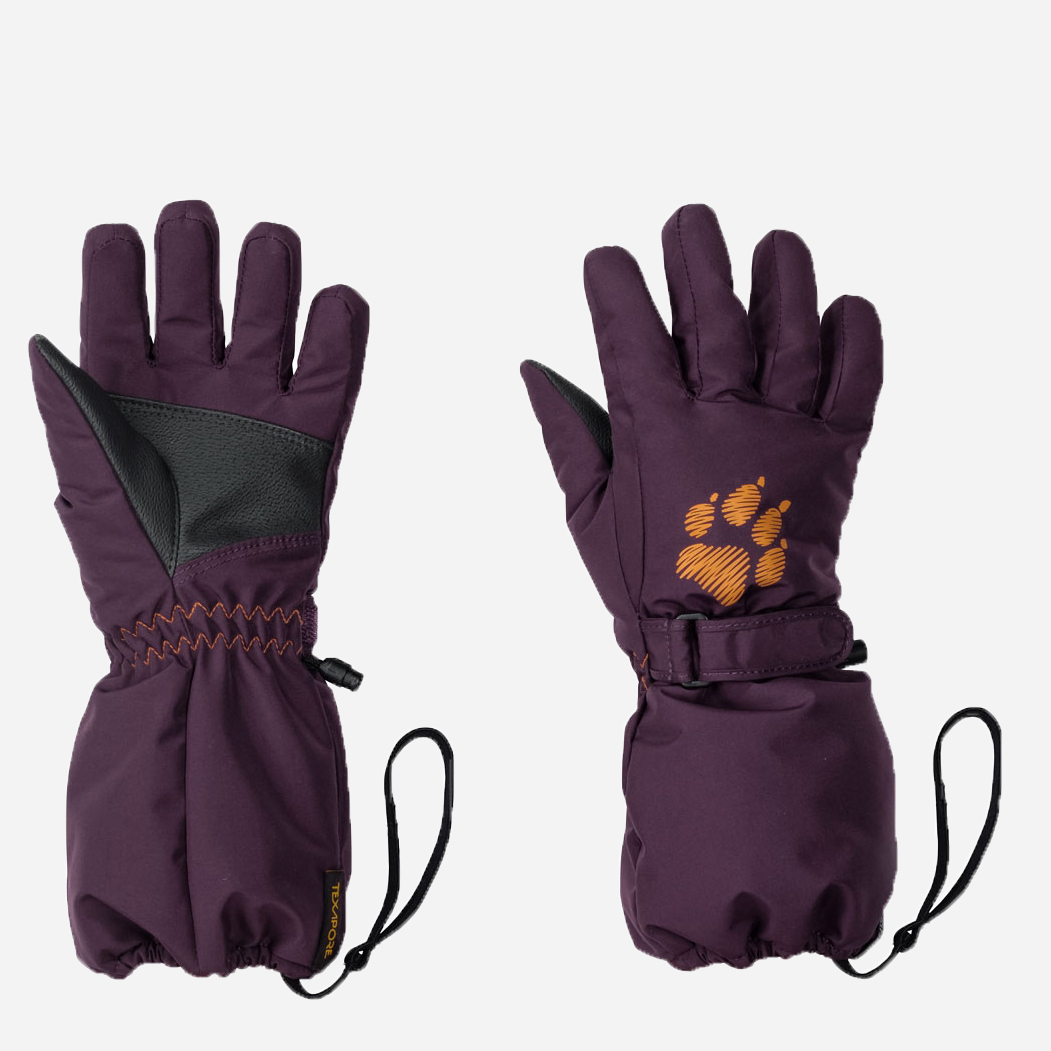 

Перчатки Jack Wolfskin Texapore Glove Kids 1908301-1600 140 Фиолетовые