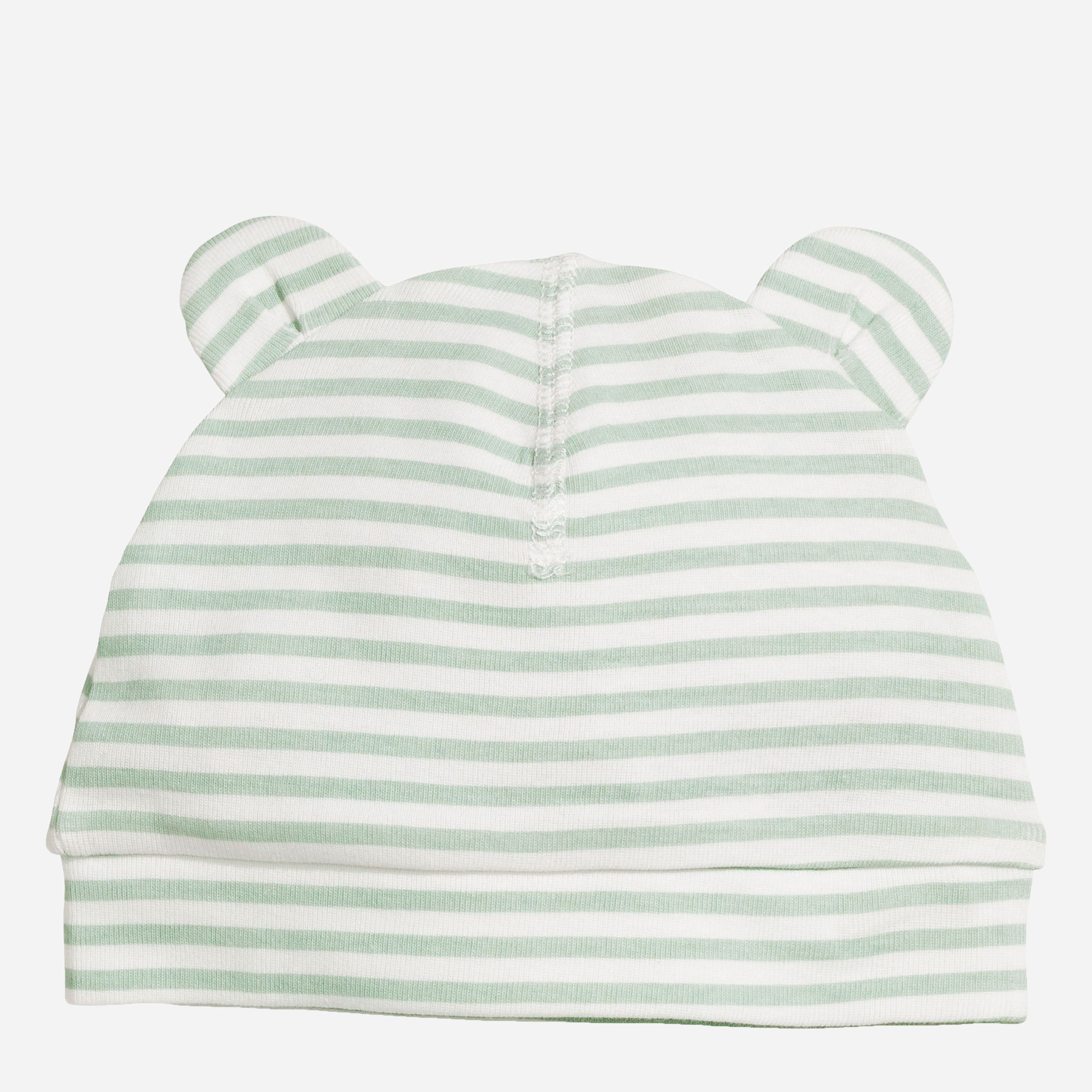 

Демисезонная шапка H&M 5514137 40 см Белая с зеленым в полоску
