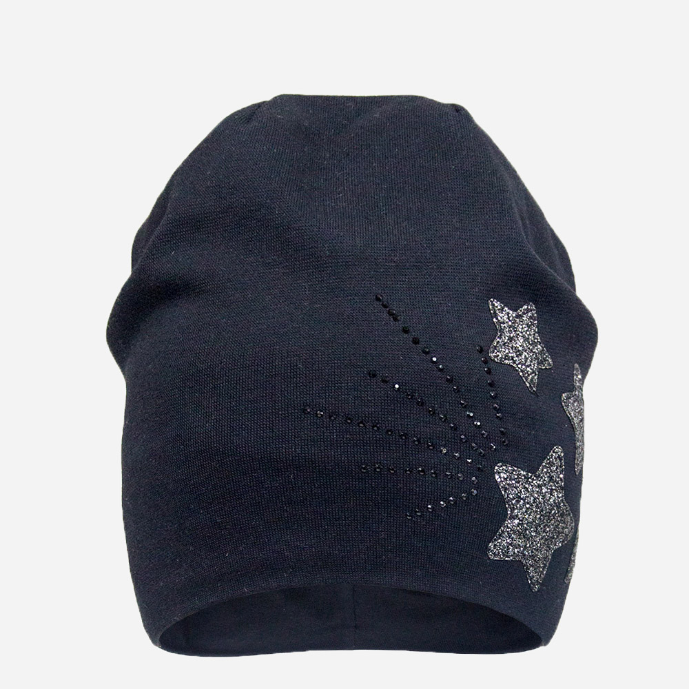 

Демисезонная шапка David's Star 21326 54 см Черная
