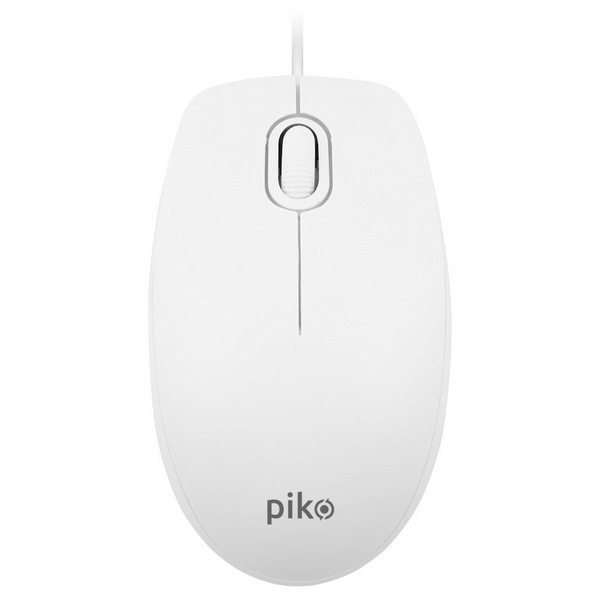 

Мышь Piko MS-009 (1283126467141) White USB