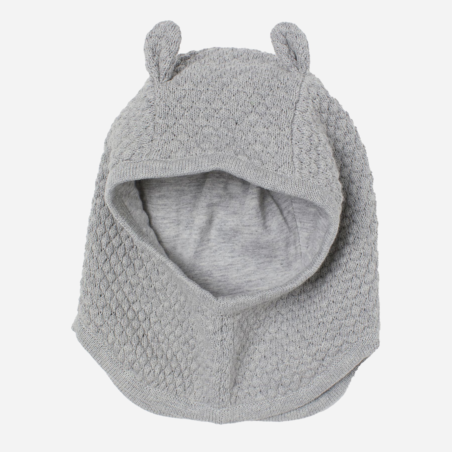 

Шапка-шлем H&M 1507-6640240 49 Серая