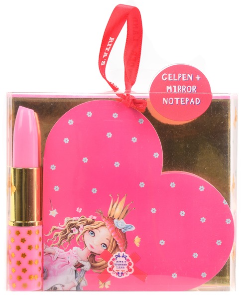 

Набір канцтоварів RITA'S WONDERLAND Блокнот-сердечко та гелева ручка (RWL20018)