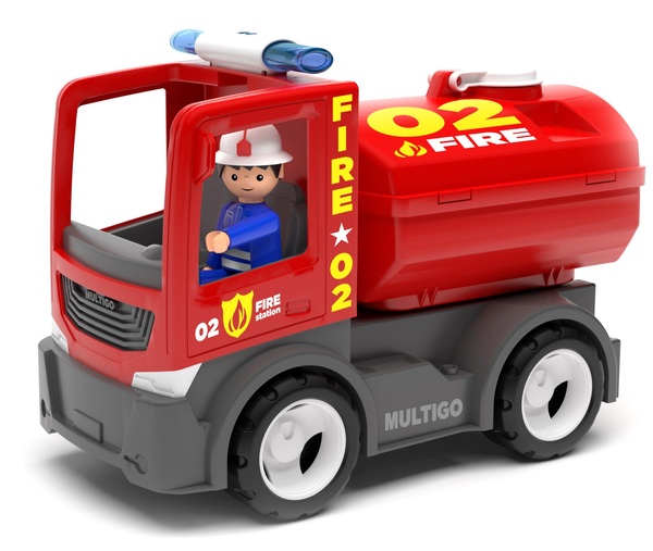 

Іграшка MULTIGO Single FIRE - TANK Машина - цистерна (27282)