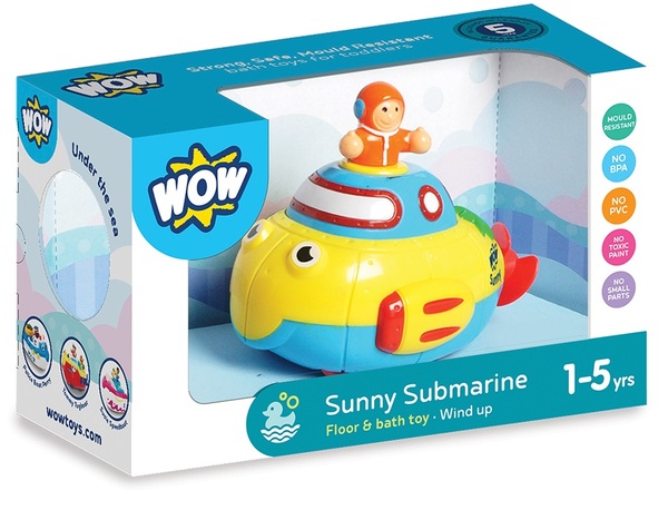 

Іграшка WOW TOYS Sunny Submarine Підводний човен Софі (д/купання) (03095)