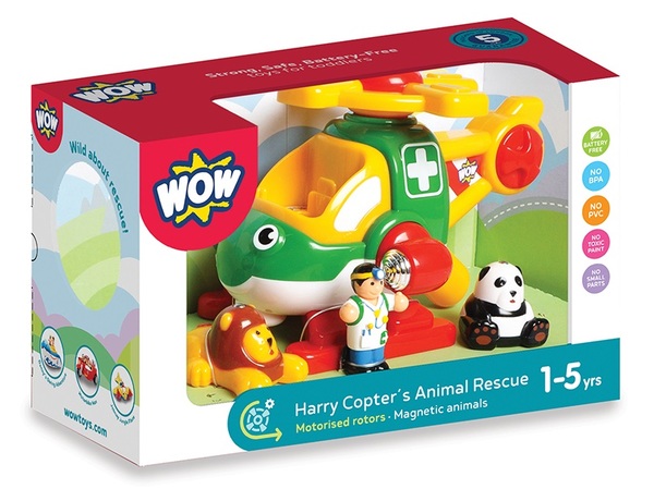 

Іграшка WOW TOYS Harry Copter’s Animal Rescue Вертоліт Гаррі (01014)