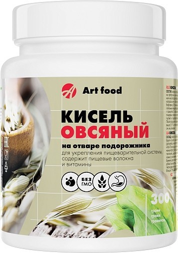 

Кисель Овсяный на отваре подорожника Art Life, 300 гамм. (6116)