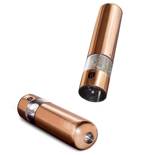 

Млинок для спецій на батарейки 2 пр. Berlinger Haus Rosegold
