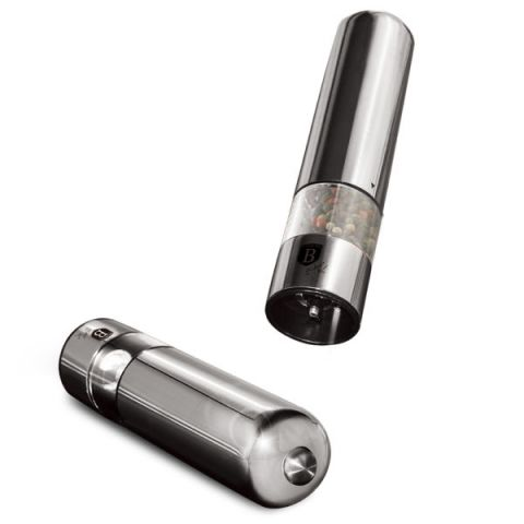 

Млинок для спецій на батарейки 2 шт. Berlinger Haus Carbon Metallic