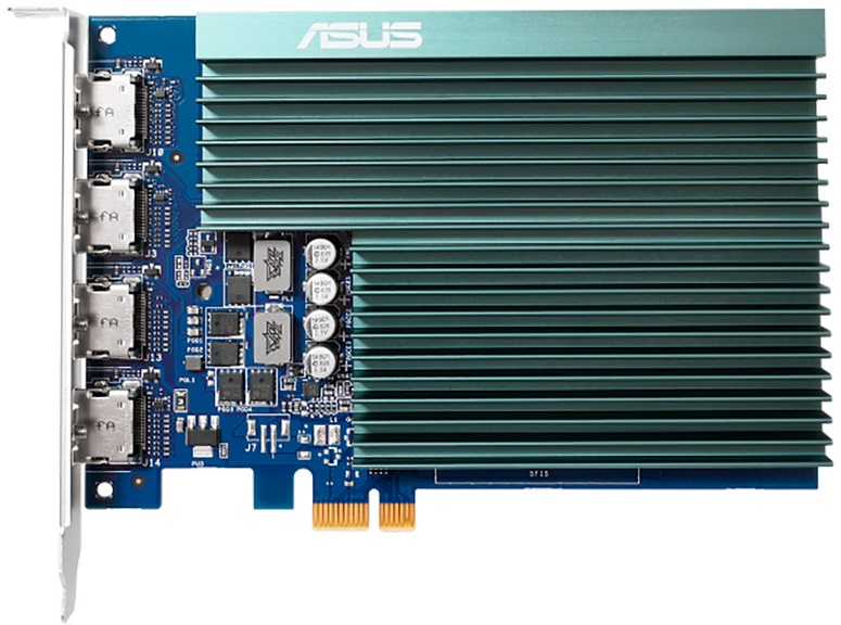 

Видеокарта ASUS GeForce GT730 2GB DDR5 Silent loe 4 HDMI (GT730-4H-SL-2GD5)