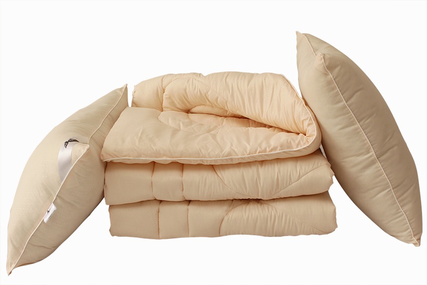 

Одеяло искусственный лебяжий пух Pudra 175x215 + 2 подушки 50x70 Tag tekstil Odeyalo-270