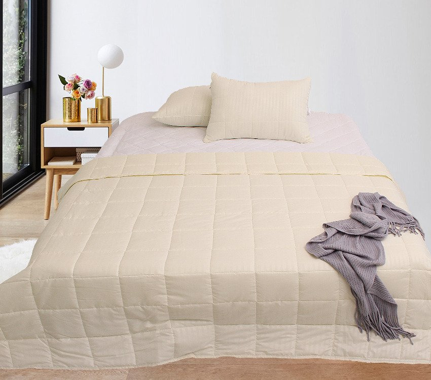 

Летнее евро одеяло облегченное Tag tekstil Stripe 190x215 Odeyalo-202