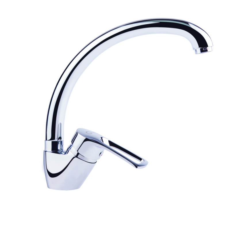 

Смеситель Для Кухни Q-Tap Hansberg Crm 008F U На Гайке K40