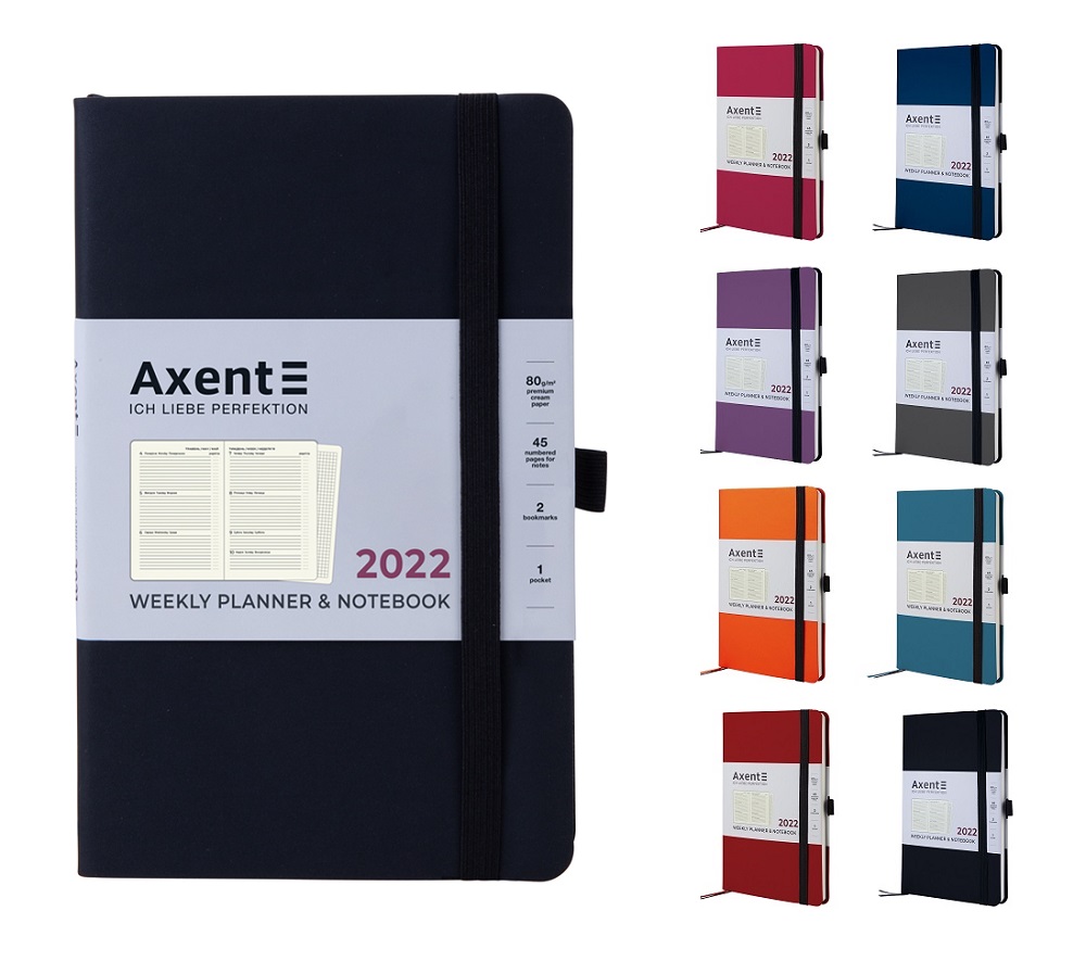

Еженедельник мягкий 2022 125х195мм, 96 листов Partner Soft 8506-22-01-А
