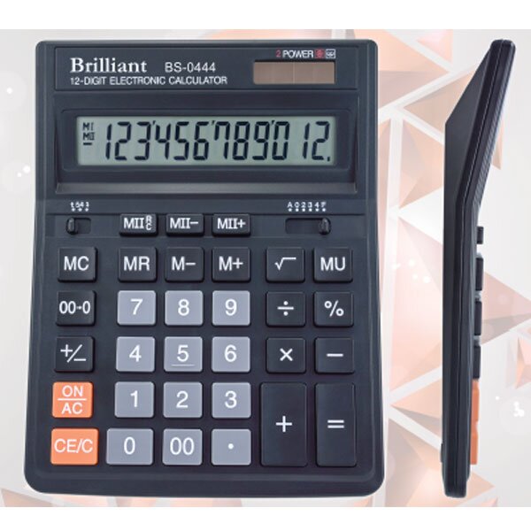 

Калькулятор BS-0444 12 р. 153х199х31