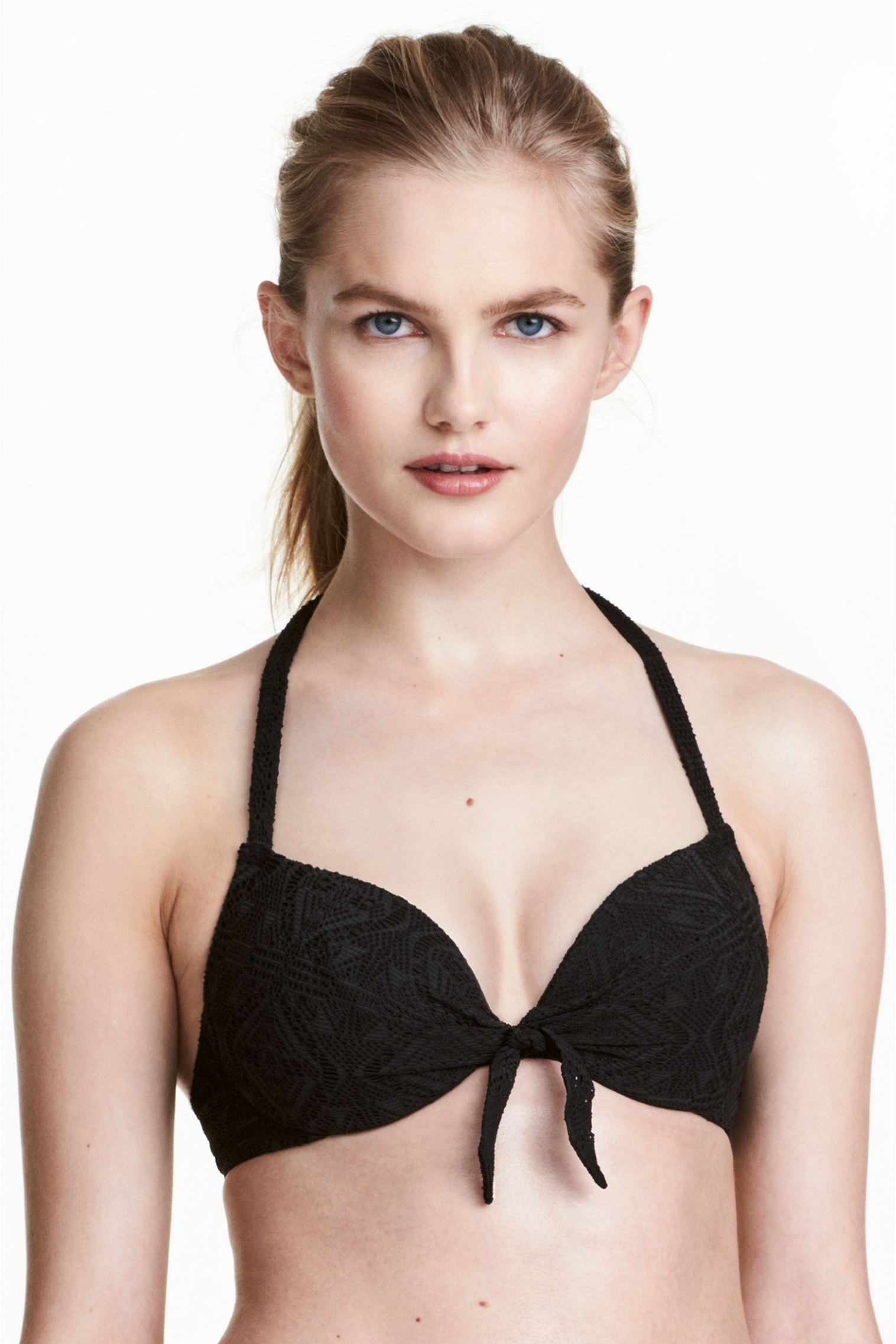 

Купальный лиф H&M  черный 20051841215, Купальный лиф H&M 75B черный 20051841215