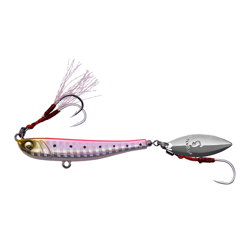 

Тейлспиннер Megabass Makippa 10g Pink Iwashi (34473)
