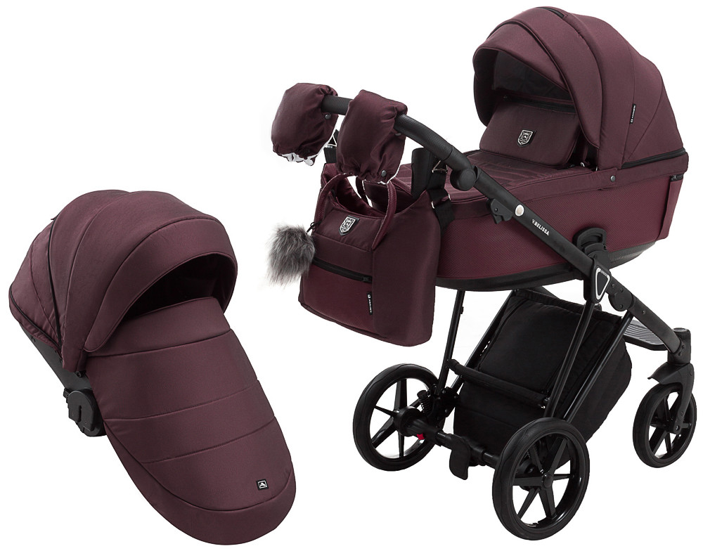 

Коляска 2 в 1 Adamex Belissa Lux PS-40