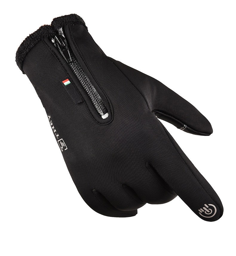 

Перчатки мужские зимние BR-S Thex сенсорные на флисе черные р. XL 1526048470