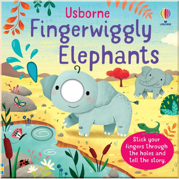 

Usborne Fingerwiggly Elephants. Felicity Brooks. ISBN:9781474986793