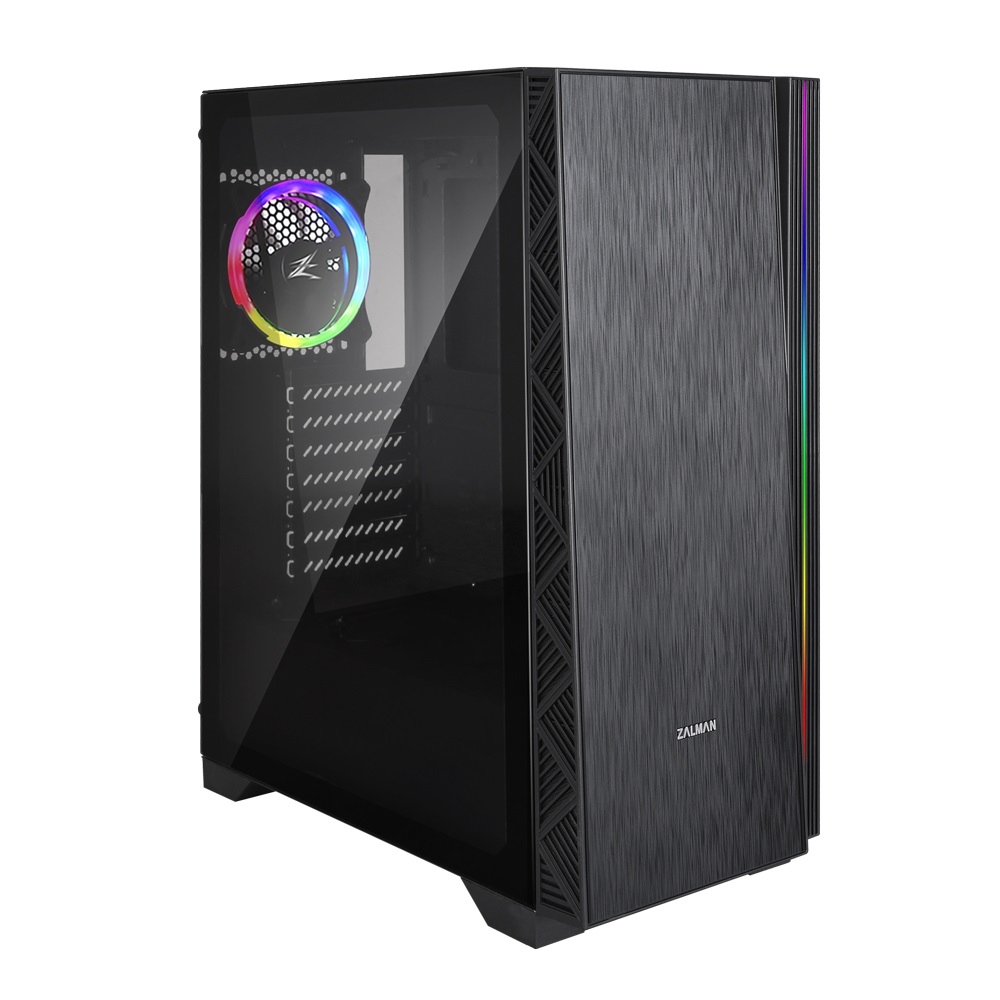 

Корпус Zalman Z3 NEO, MidT, E-ATX,2xUSB2.0,1xUSB3.0, 1x120,1x120ARGB,стекло(бок. панель),безБП,черный (Z3NEO)