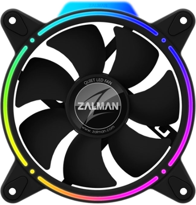 

Корпусной вентилятор Zalman ZM-RFD120A, ARGB, 120мм, 1500rpm ± 10%,5V 3 pin, черный (ZM-RFD120A)