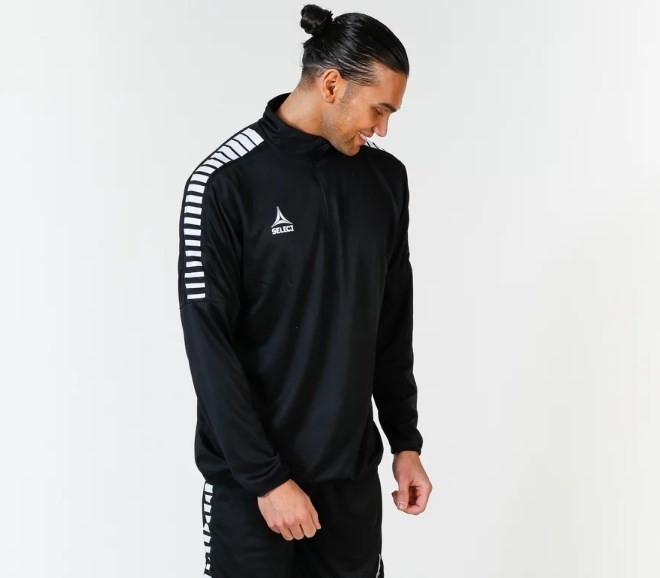 

Тренувальна кофта SELECT Argentina training sweat 1/2 zip XL чорна