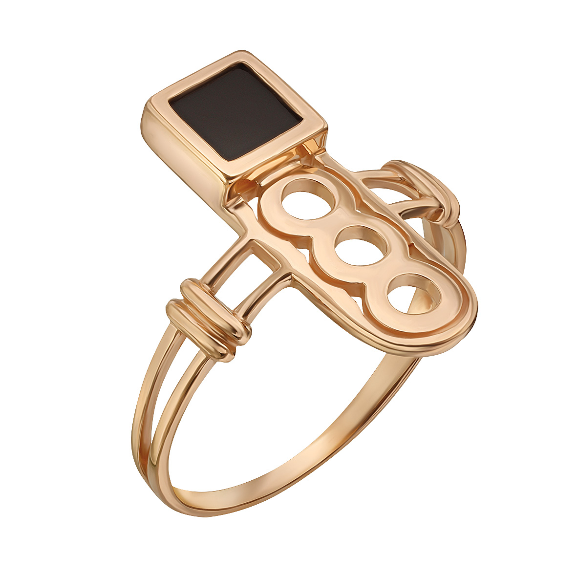 

Золотое кольцо с агатом Tango Jewellery Company 369685 размер 18.5