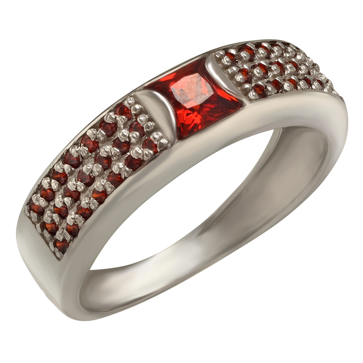 

Серебряное кольцо с фианитами Tango Jewellery Company 380184С размер 16.5