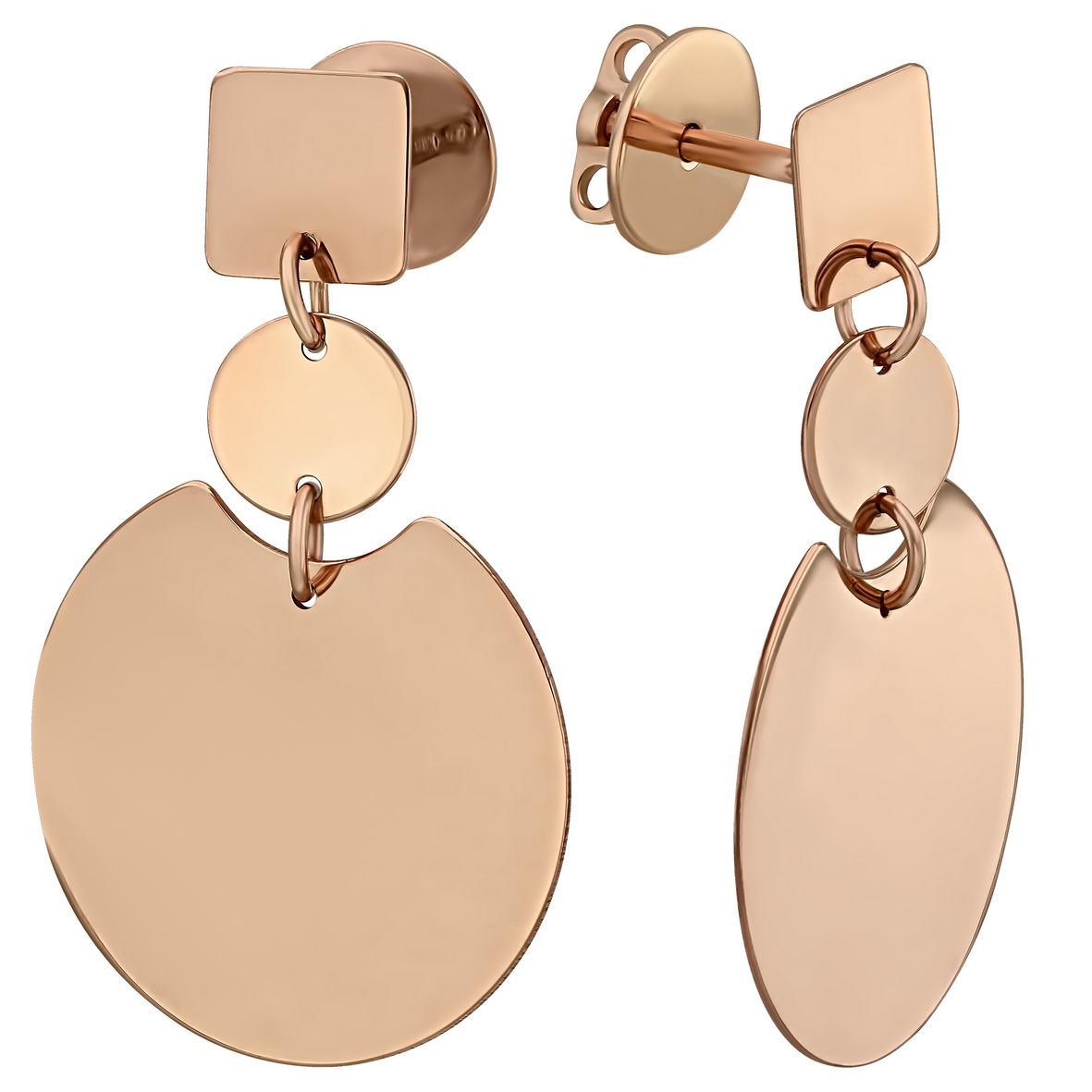 

Золотые серьги-подвески Tango Jewellery Company 580108