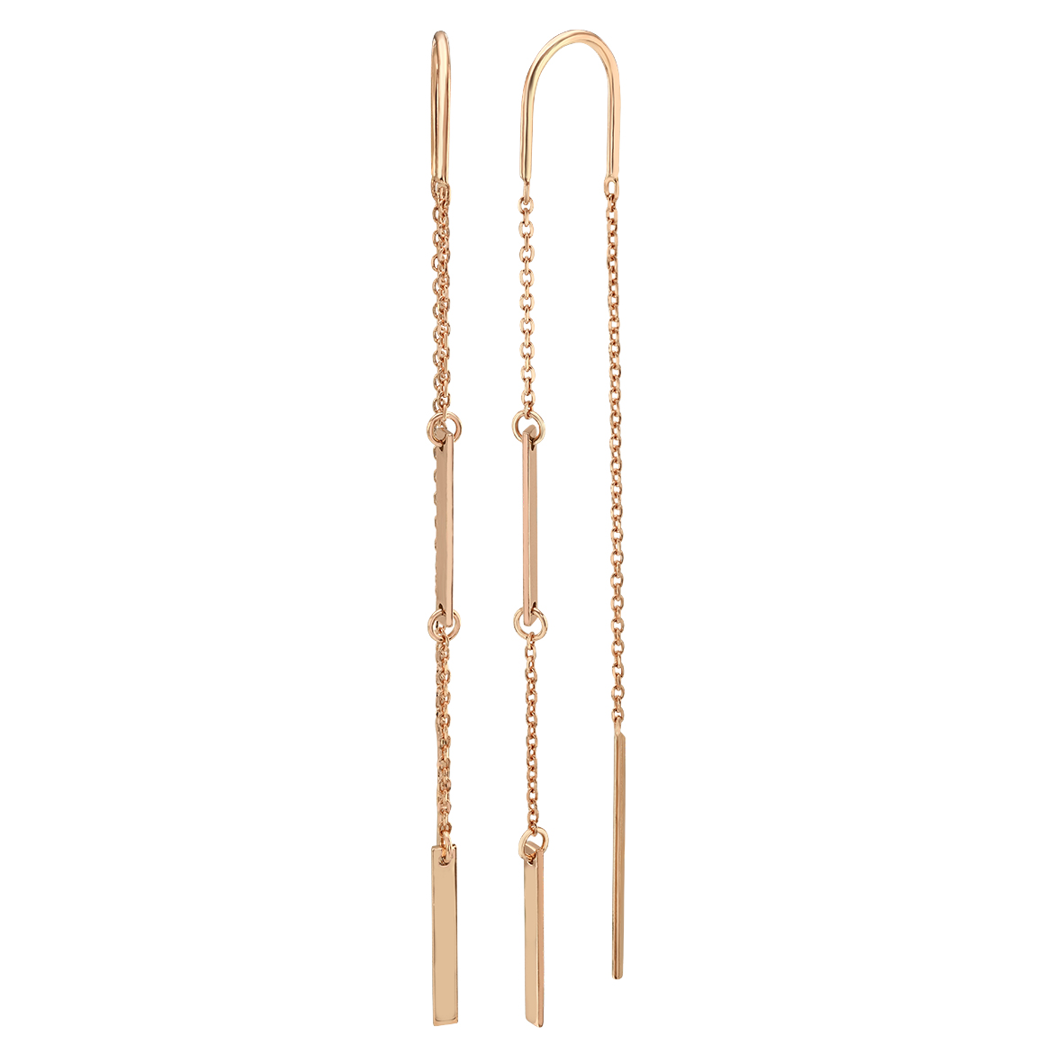 

Золотые серьги-протяжки Tango Jewellery Company 580110