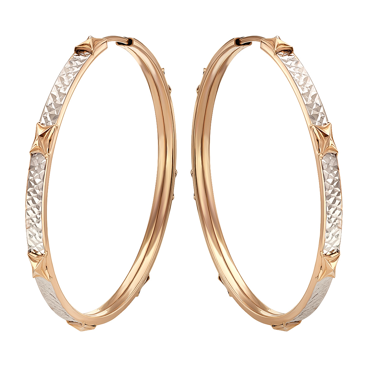 

Золотые серьги-кольца Tango Jewellery Company 470589