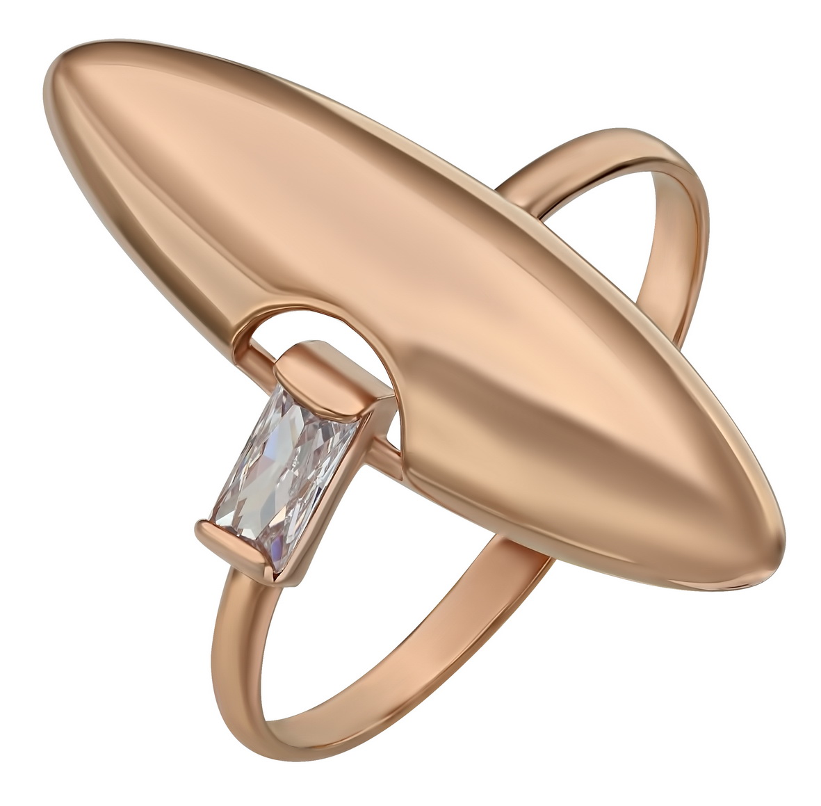 

Золотое кольцо с фианитом Tango Jewellery Company 380495 размер 17.5