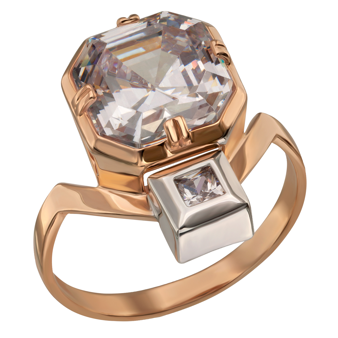 

Золотое кольцо с фианитами Tango Jewellery Company 350077 размер 18.5