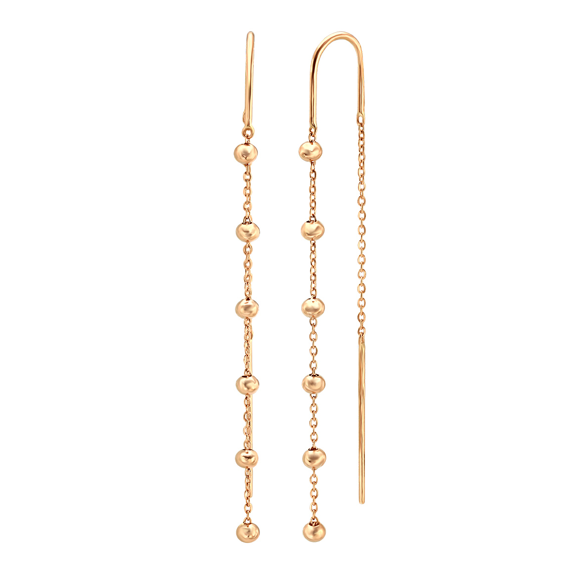 

Золотые серьги-протяжки Tango Jewellery Company 580123