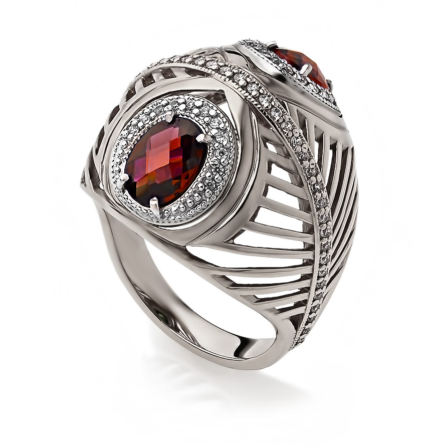 

Серебряное кольцо с фианитами Tango Jewellery Company 330703С размер 18