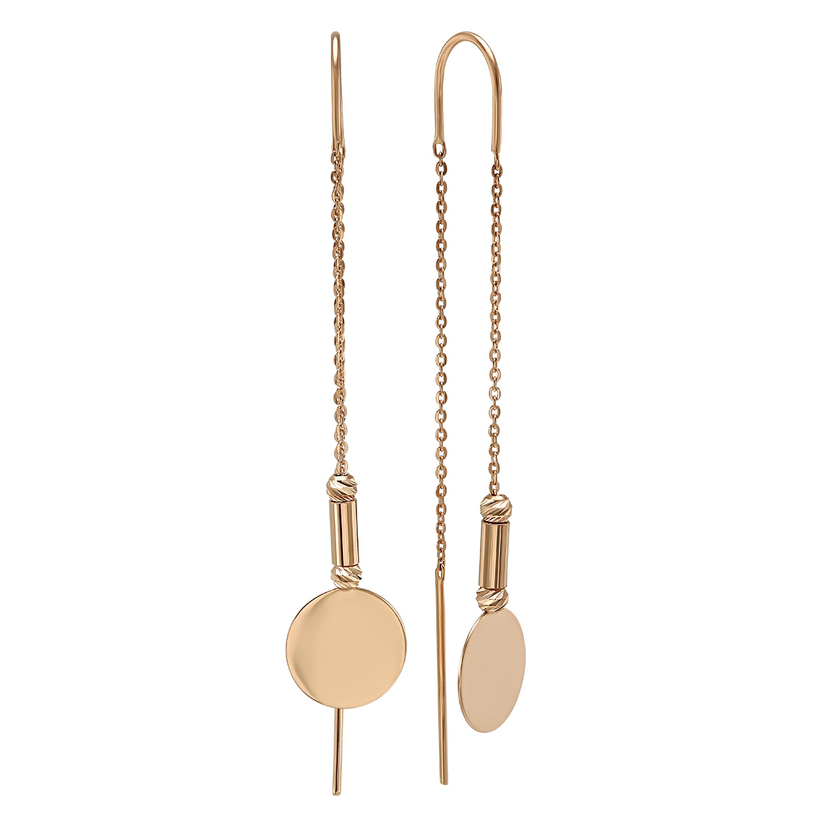 

Золотые серьги-протяжки Tango Jewellery Company 580101