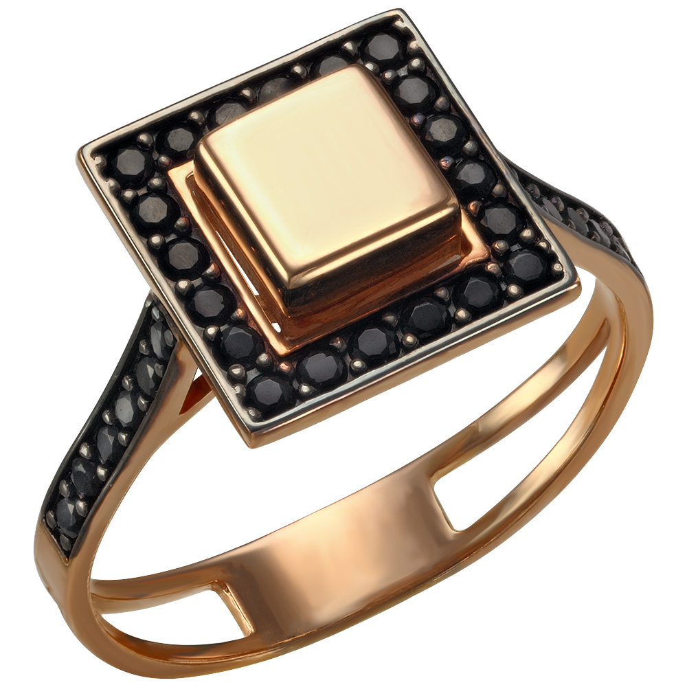 

Золотое кольцо с фианитами Tango Jewellery Company 380388 размер 18.5
