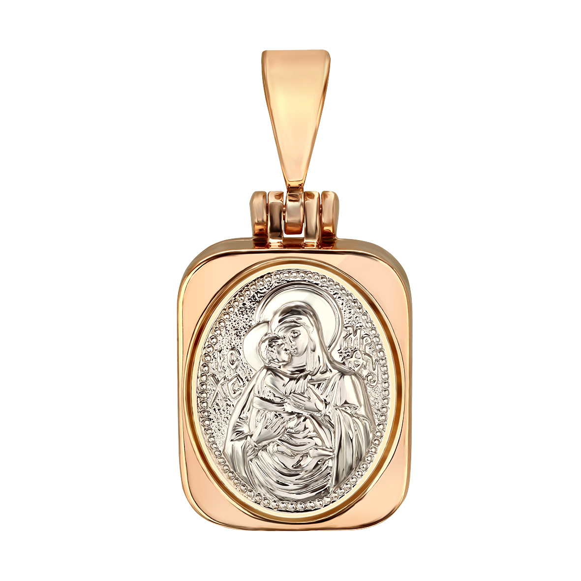 

Золотая ладанка Икона Божьей Матери "Владимирская" Tango Jewellery Company 130299