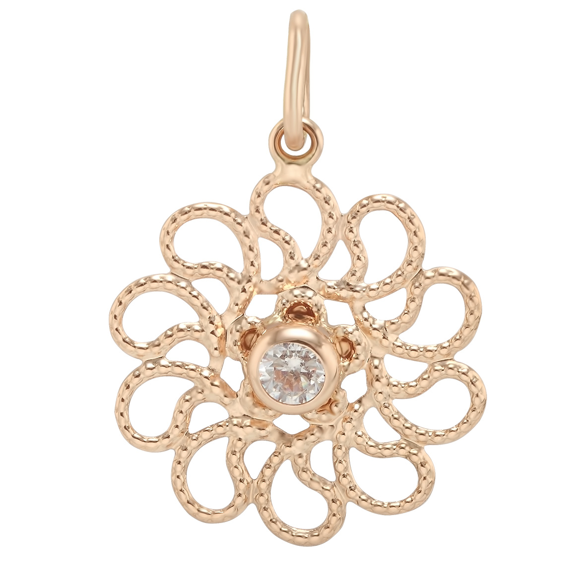 

Золотая подвеска с фианитом Tango Jewellery Company 170035
