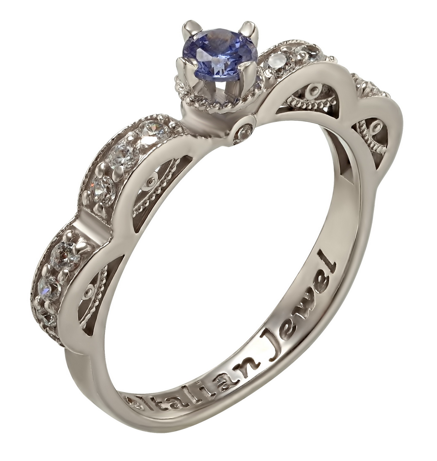 

Серебряное кольцо с фианитами Tango Jewellery Company 320832С размер 17.5