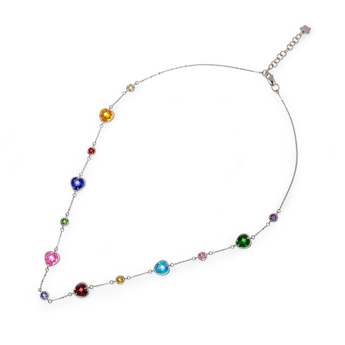 

Серебряное колье с фианитами Tango Jewellery Company 860021С размер 500