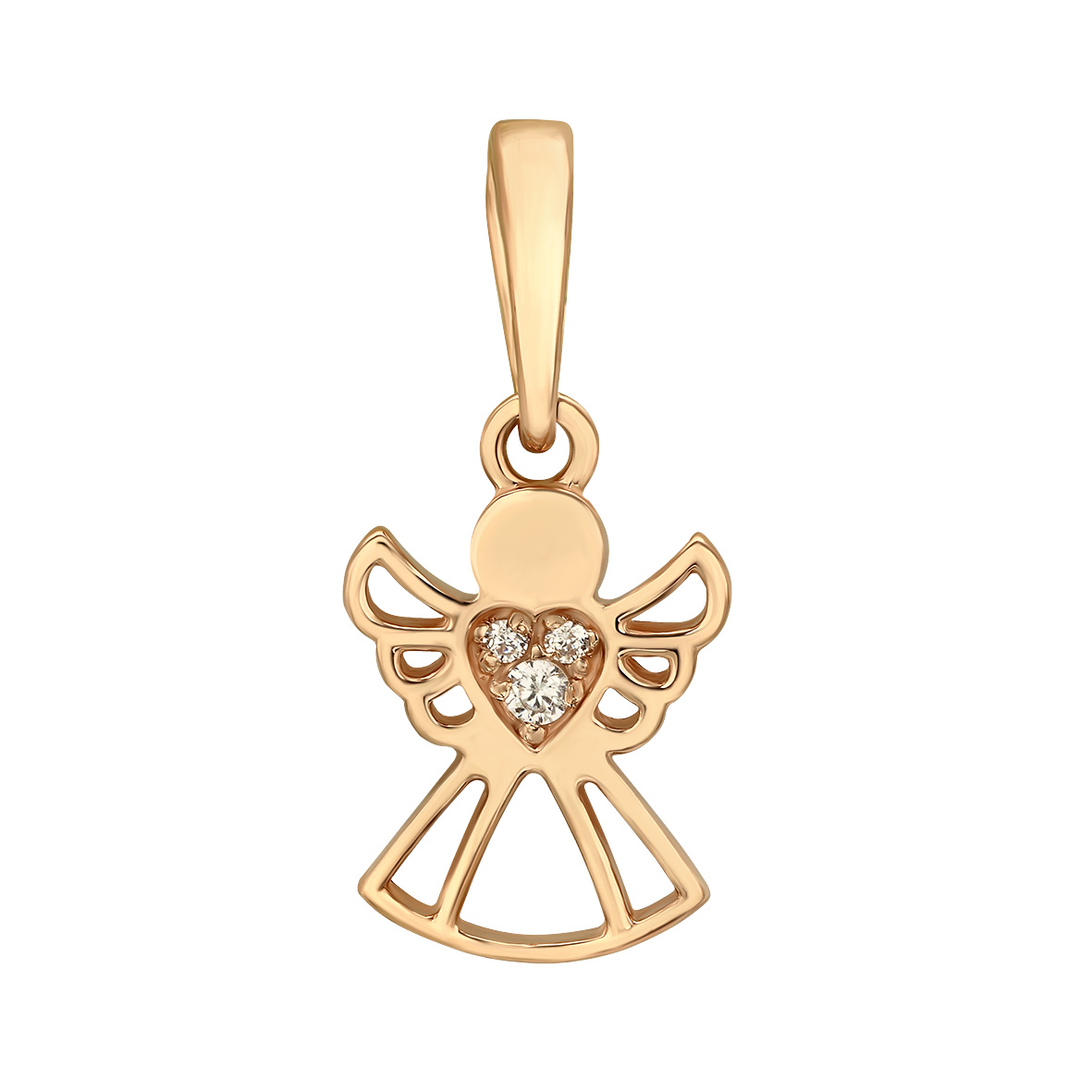 

Золотая подвеска с фианитами Tango Jewellery Company 150446
