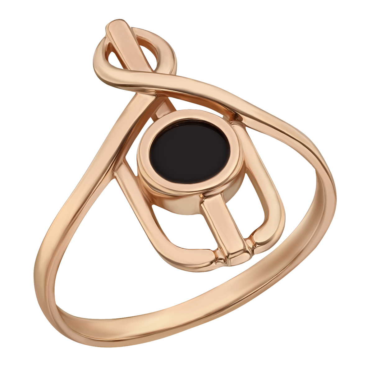 

Золотое кольцо с агатом / перламутром Tango Jewellery Company 369660 размер 18.5