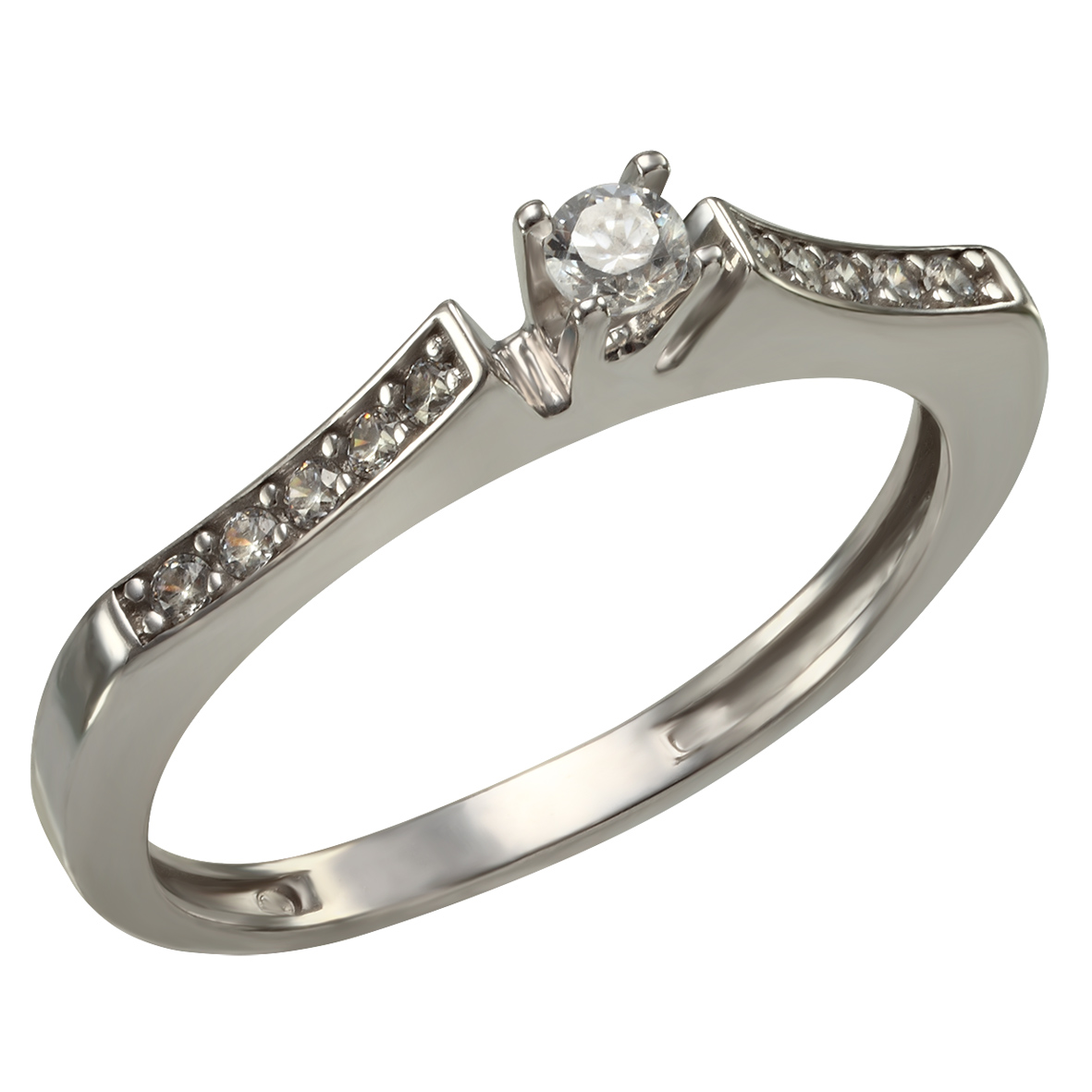 

Золотое кольцо "Свидание любви" с фианитами Tango Jewellery Company 380395В размер 18