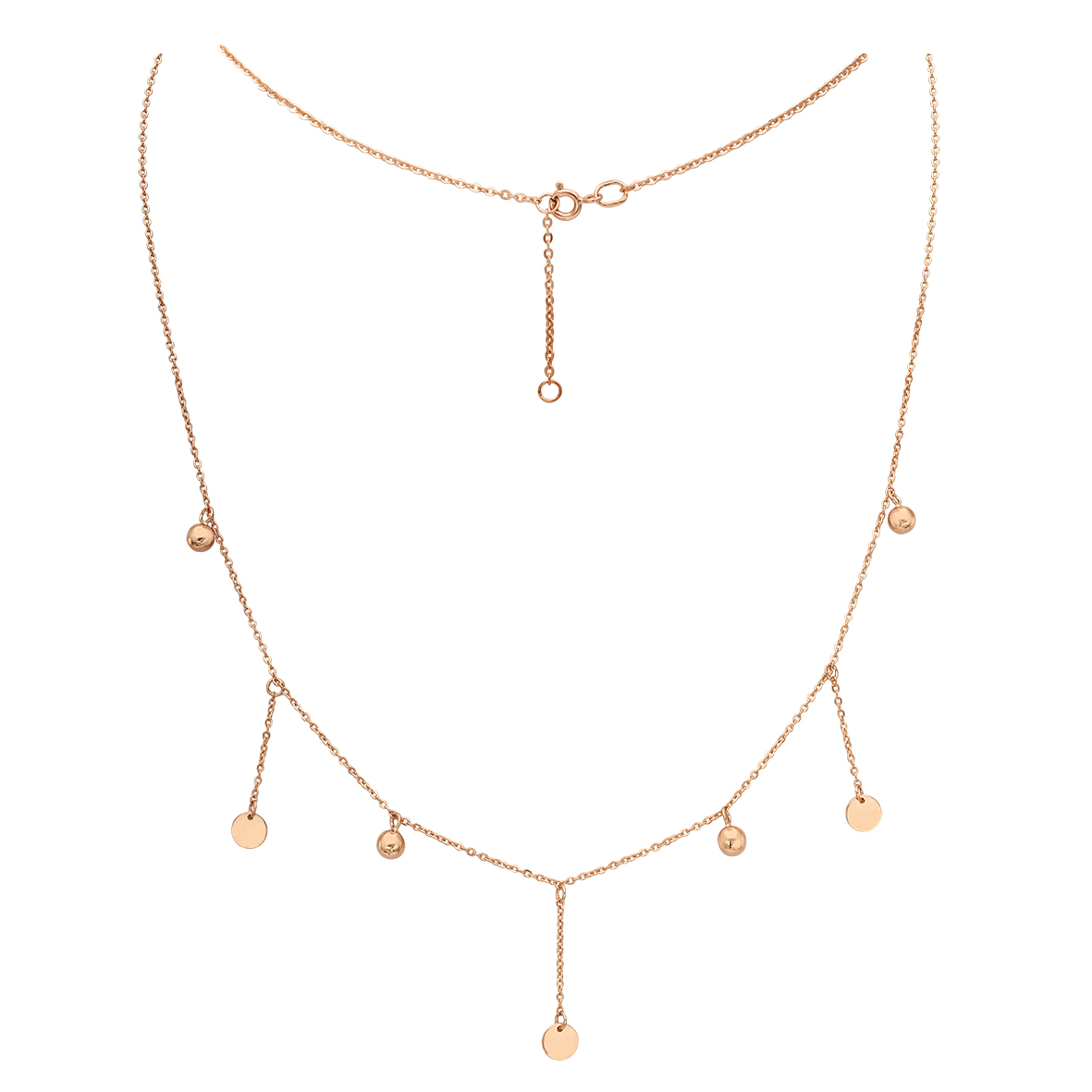 

Золотое колье "Де Колье" Tango Jewellery Company 860390 размер 450