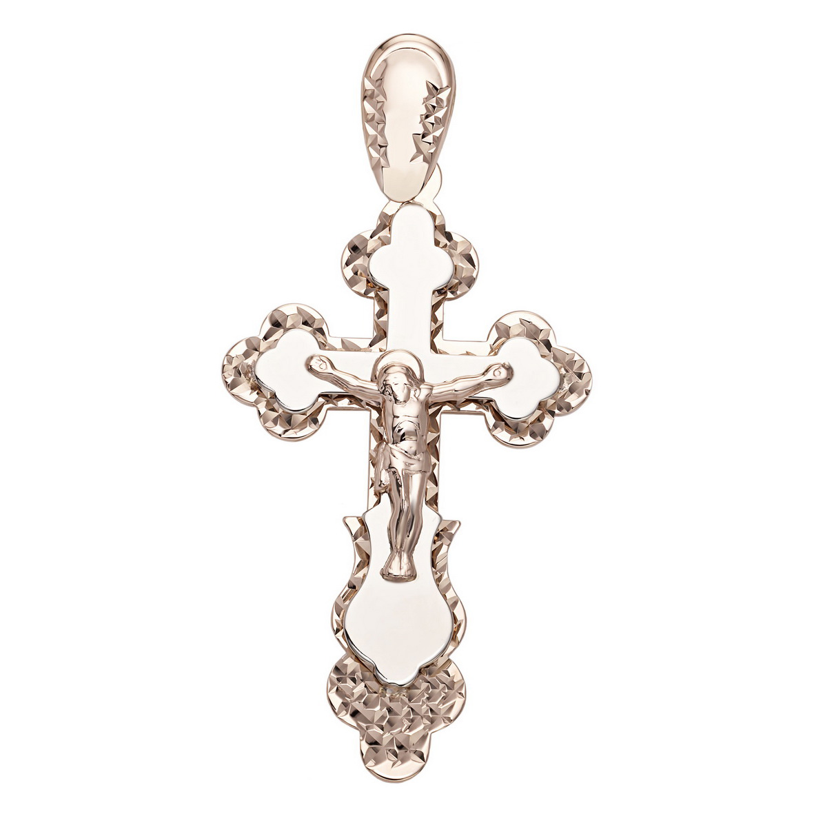 

Золотой крестик Tango Jewellery Company 210123