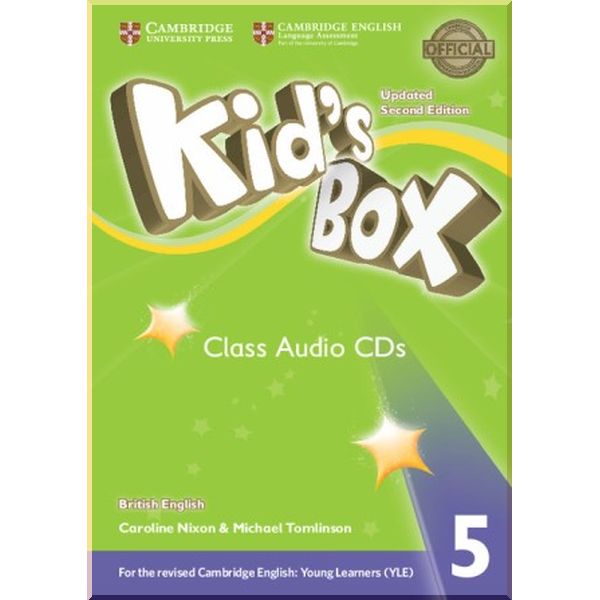 

Kid's Box Updated Second Edition 5 Class Audio CDs. Michael Tomlinson, Caroline Nixon. ISBN:9781316629000
