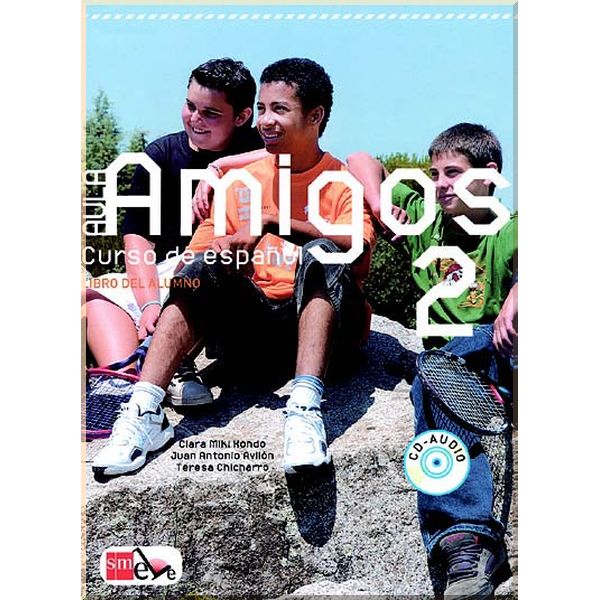 

Aula Amigos 2 Libro del alumno con Portfolio el alumno y CD-Audio. Juan Antonio Ayllon, Clara Miki Kondo. ISBN:9788467521269