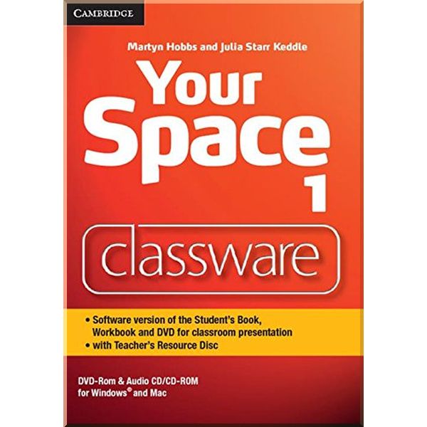 

Your Space 1 Presentation Plus DVD-ROM with Teacher's Resource Disc. Martyn Hobbs, Julia Starr Keddle. ISBN:9781107673106