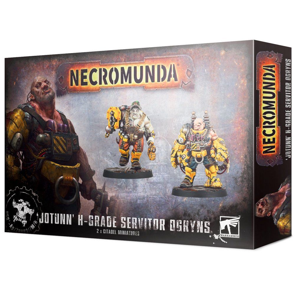 

Настольная игра Games Workshop Necromunda JOTUNN H-GRADE SERVITOR OGRYNS (99120599020) (5011921133284)